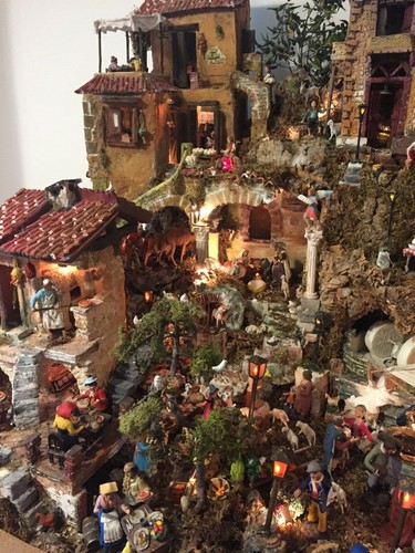 Presepe napoletano artigianale - presepe,