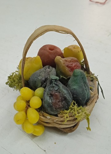 Cesto frutta cera - frutta,