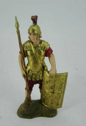 Soldato con scudo 10 - cm.,