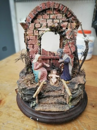 Presepe campana artigianato - presepe,