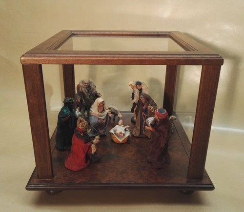 Presepe napoletano teca con - teca,
